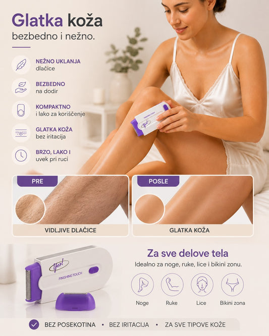 Finishing Touch Epilator – Glatka koža bez bola i iritacije ✨